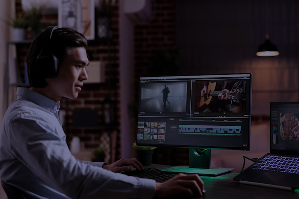 Video editing and production services icon